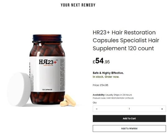 Buy HR23+ supplement from GA19 Health & Beauty 